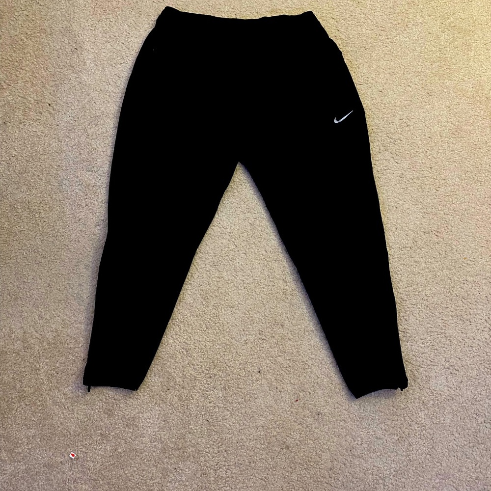 XL Nike running sweatpants- black